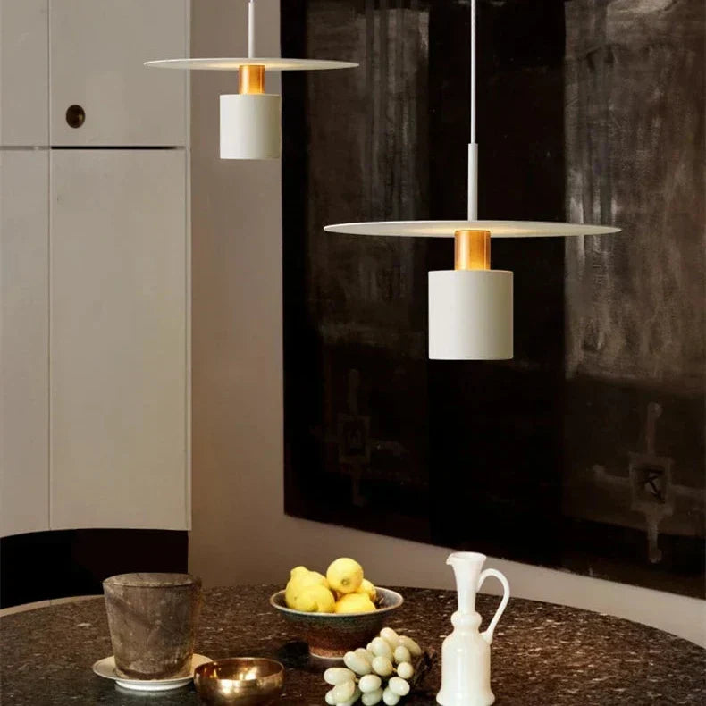 Pendant Light Integrated LED & Adjustable Cord Drop Two Sizes
