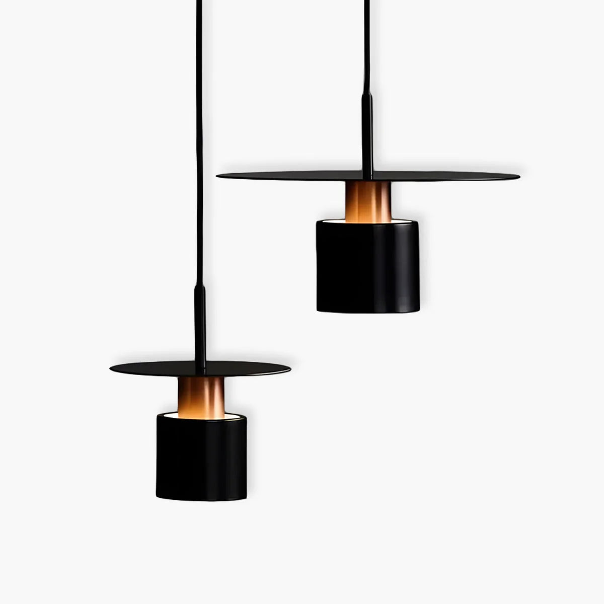 Pendant Light Integrated LED & Adjustable Cord Drop Two Sizes