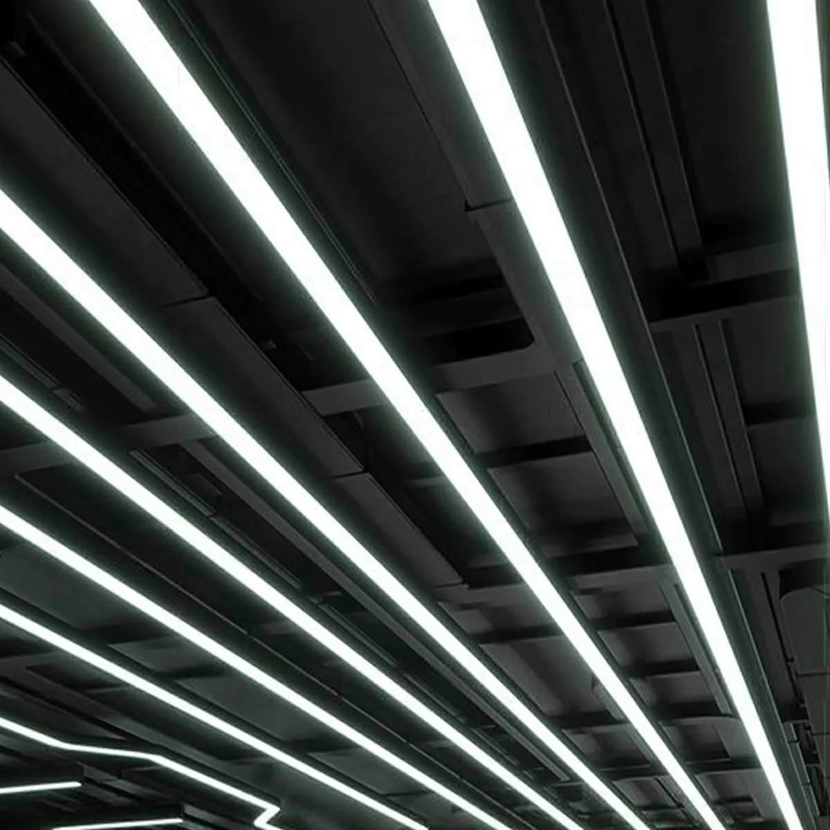 Pendant Light Linear Integrated LED Adjustable Height