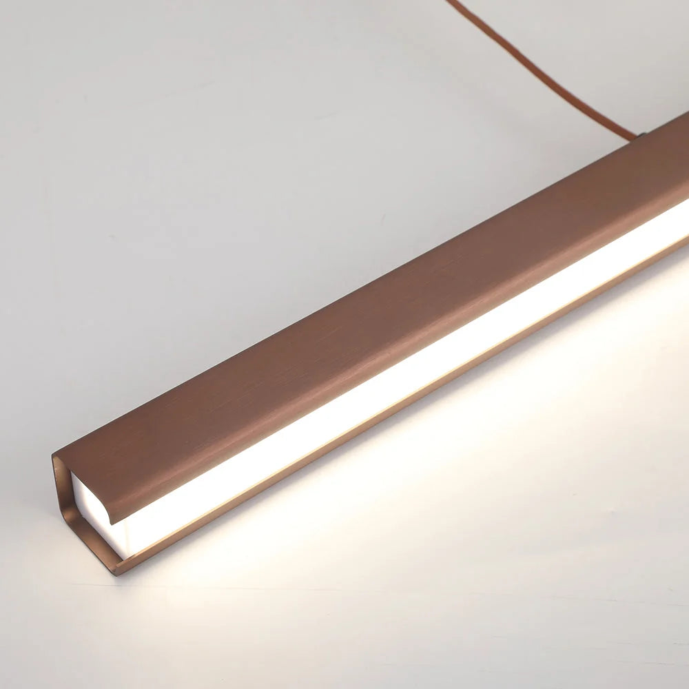 Pendant Light Linear LED Dimmable With Remote Control