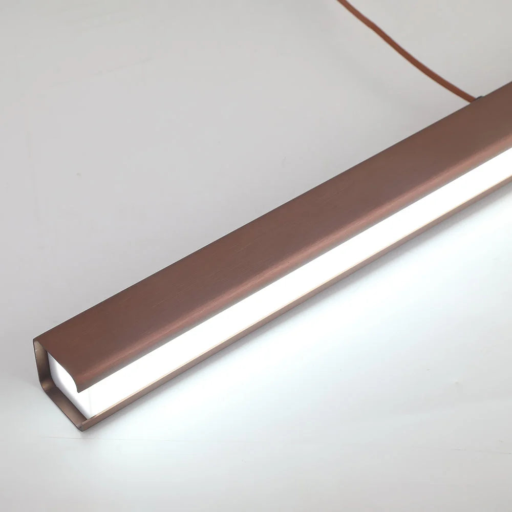 Pendant Light Linear LED Dimmable With Remote Control