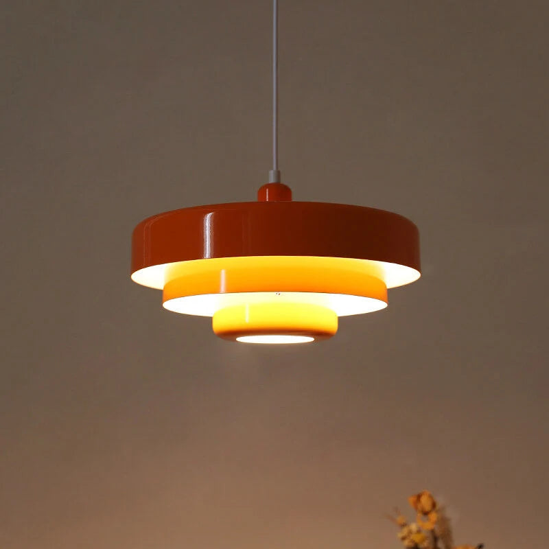 Pendant Light Multi-Layered Vintage Adjustable Drop