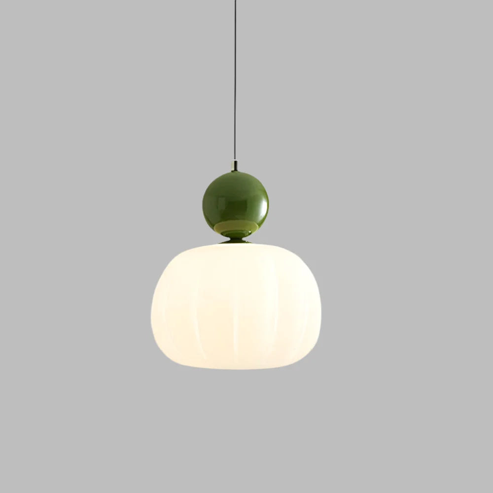 Pendant Light Organic Acrylic Satin Shade Adjustable Drop