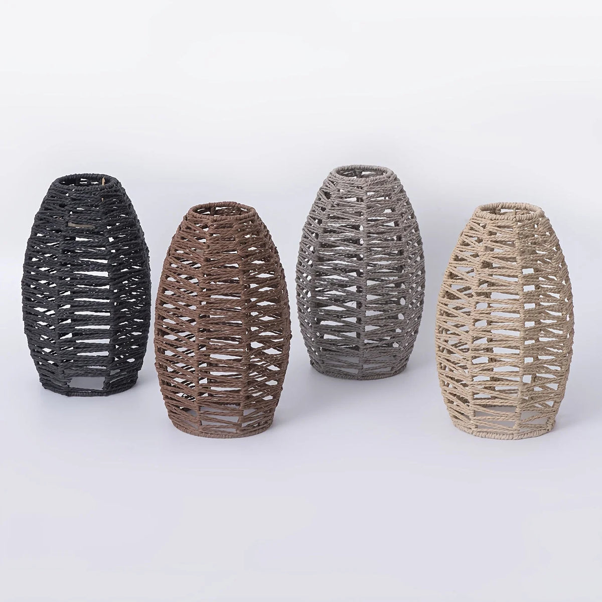 Pendant Shade Natural Woven Rope Soft Diffused Light