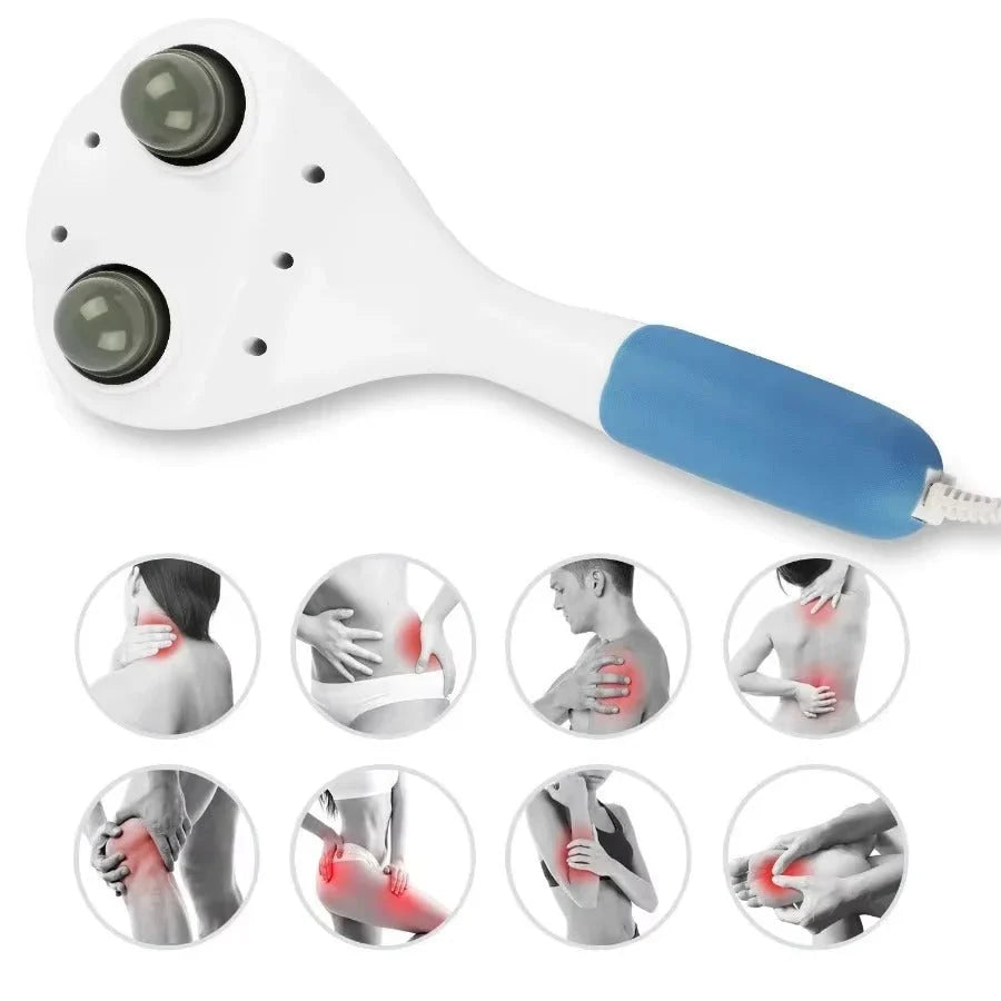 Percussion Massager Dual-Head Rechargeable Adjustable Speed