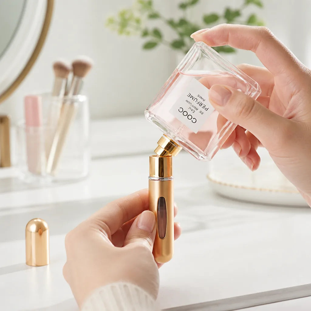 Perfume Atomizer Refillable Aluminum 5 ml