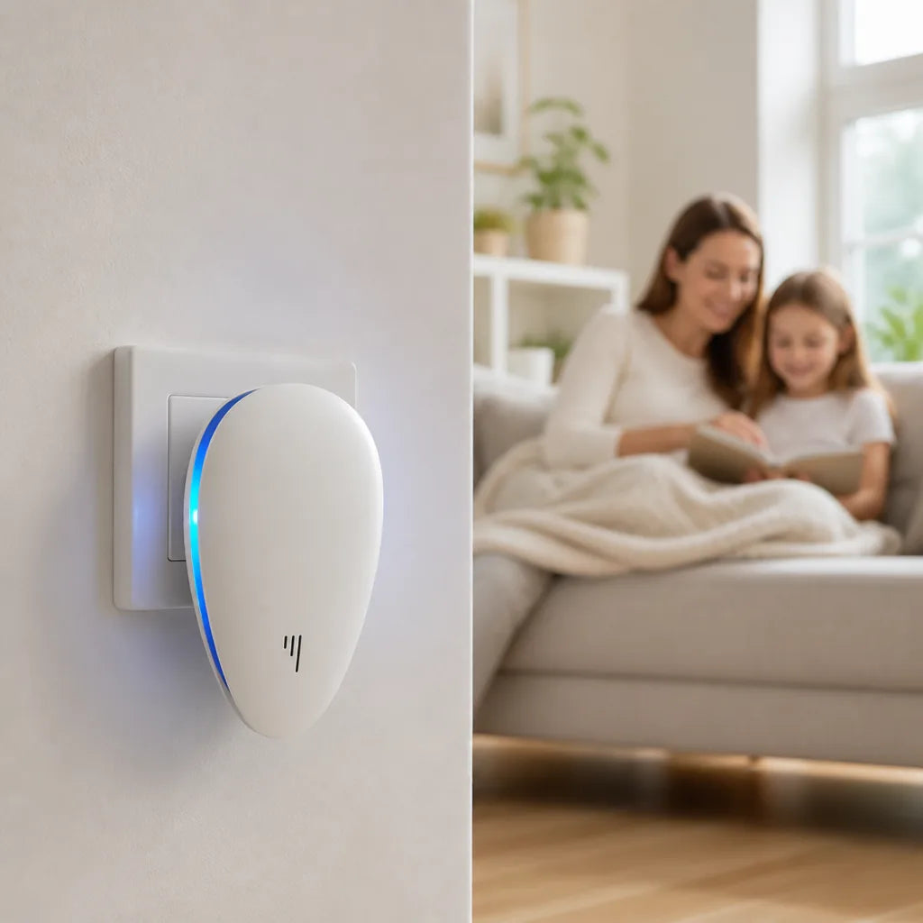 Pest Repeller Ultrasonic Silent Plug-In