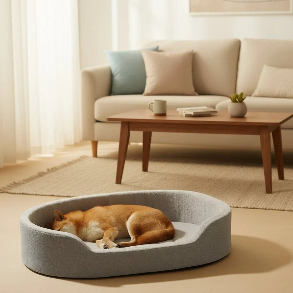 Pet Bed Orthopedic Support Warming Machine-Washable Cover