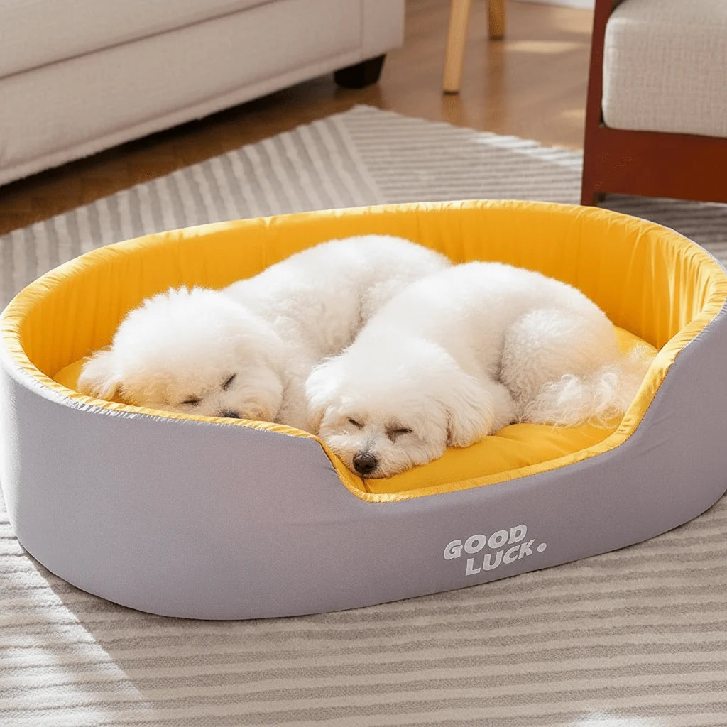 Pet Bed Orthopedic Support Warming Machine-Washable Cover