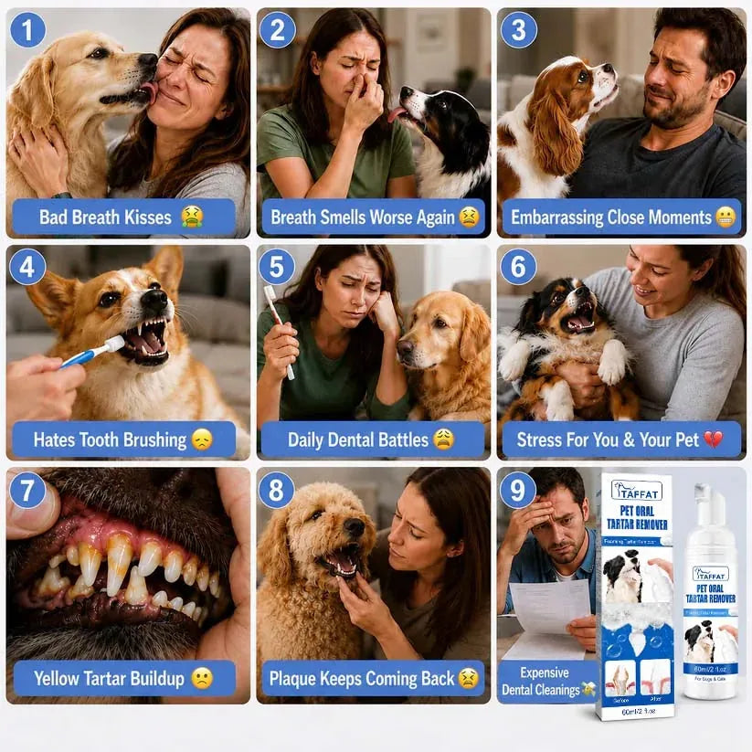 Pet Dental Spray Tartar Care Set of 2