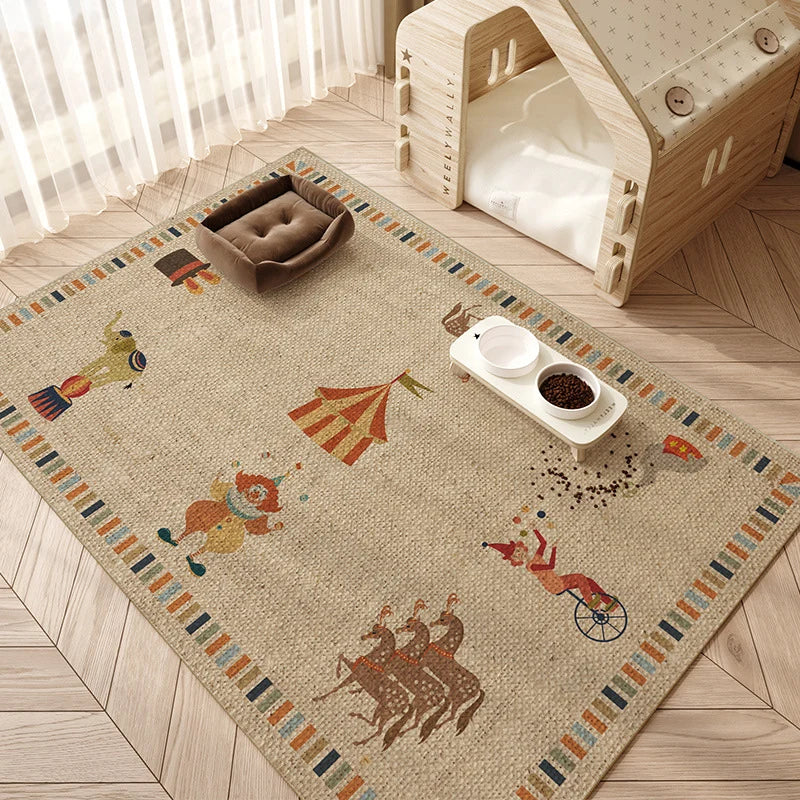 Pet Feeding Mat Non-Slip Easy-Clean Surface