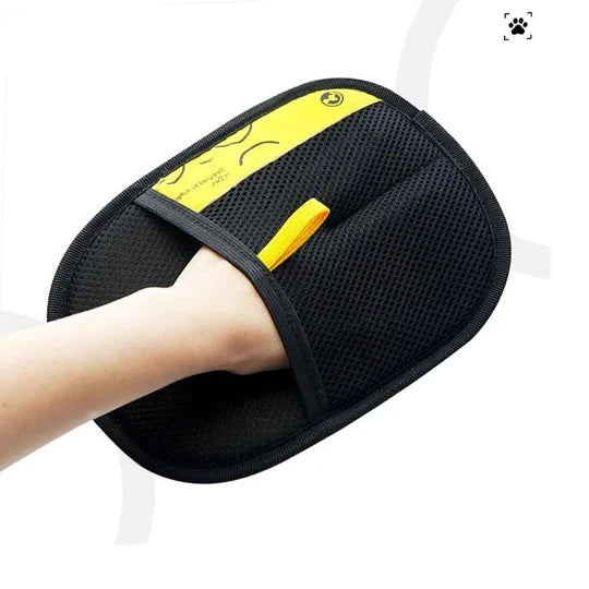 Pet Grooming Gloves Double-Sided Hand-Fitted