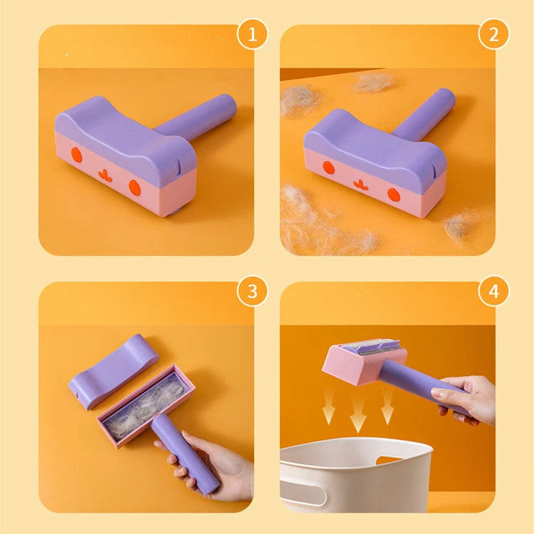 Pet Hair Remover Reusable Washable With Fur Chamber