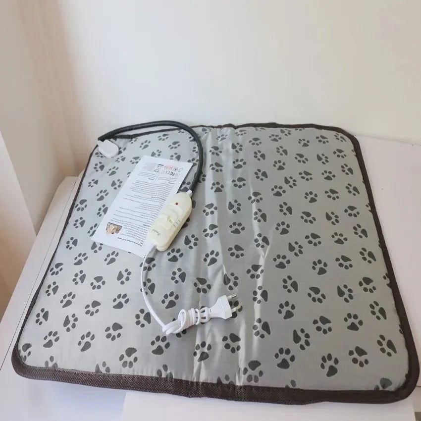 Pet Heating Mat Adjustable Temperature Waterproof Surface