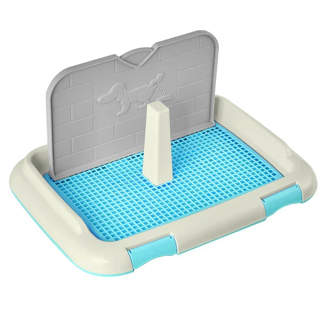 Pet Potty Training Tray Perforated Grate Easy-Clean