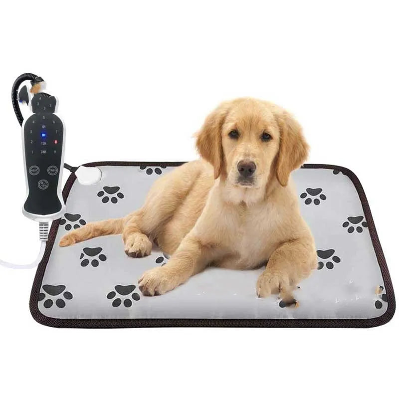 Pet Warming Mat Adjustable Temperature Overheat Protection