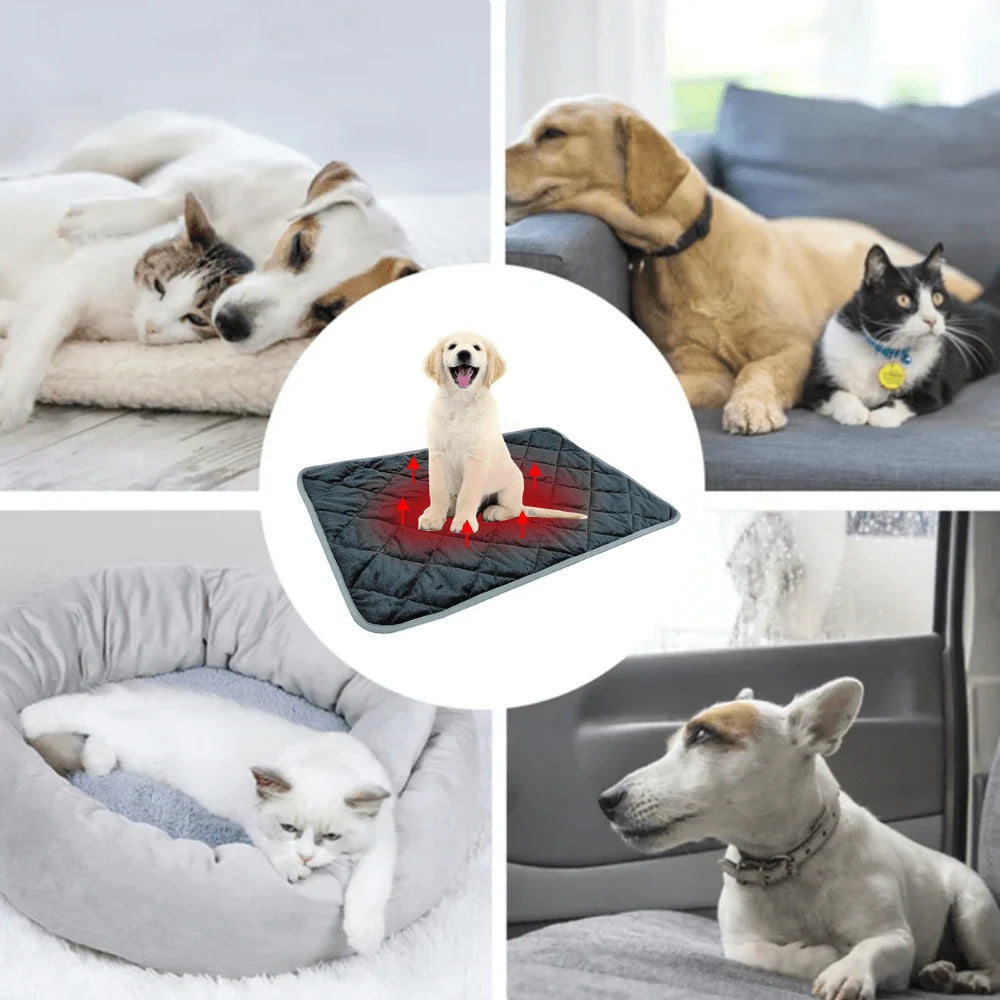 Pet Warming Pad Self-Warming Washable Non-Slip Base