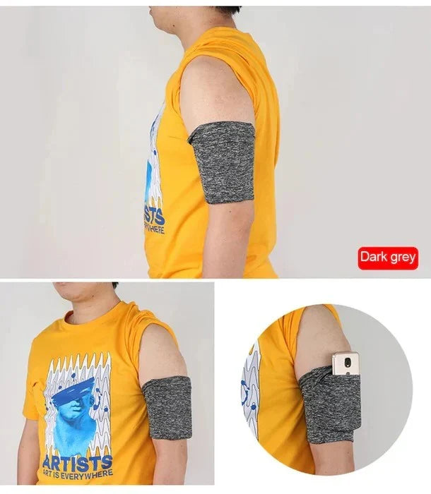 Phone Armband Touchscreen Window Adjustable No-Slip Fit