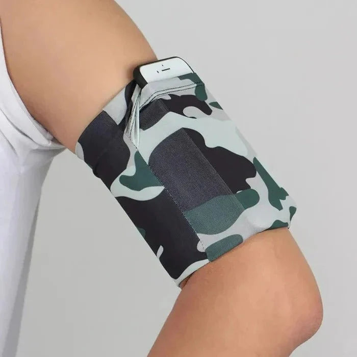 Phone Armband Touchscreen Window Adjustable No-Slip Fit