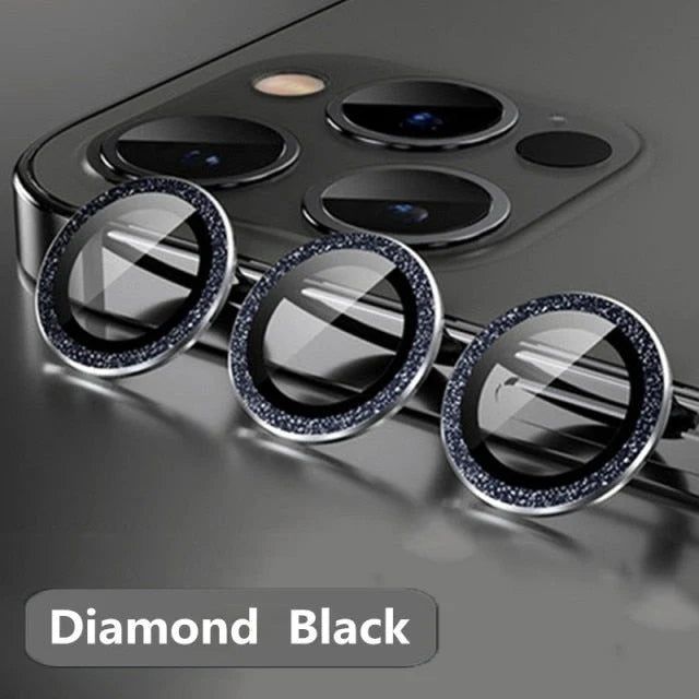 Phone Camera Lens Protector Scratch-Resistant Glass Set of 3