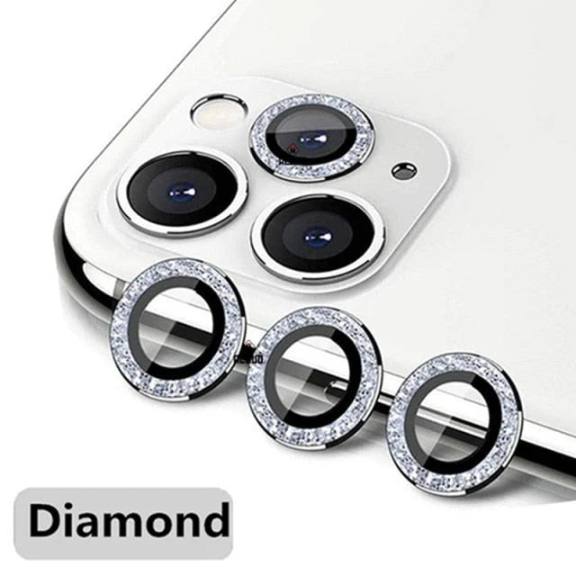 Phone Camera Lens Protector Scratch-Resistant Glass Set of 3