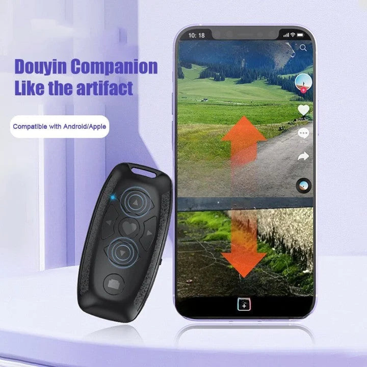 Phone Camera Remote Bluetooth Rechargeable Shutter