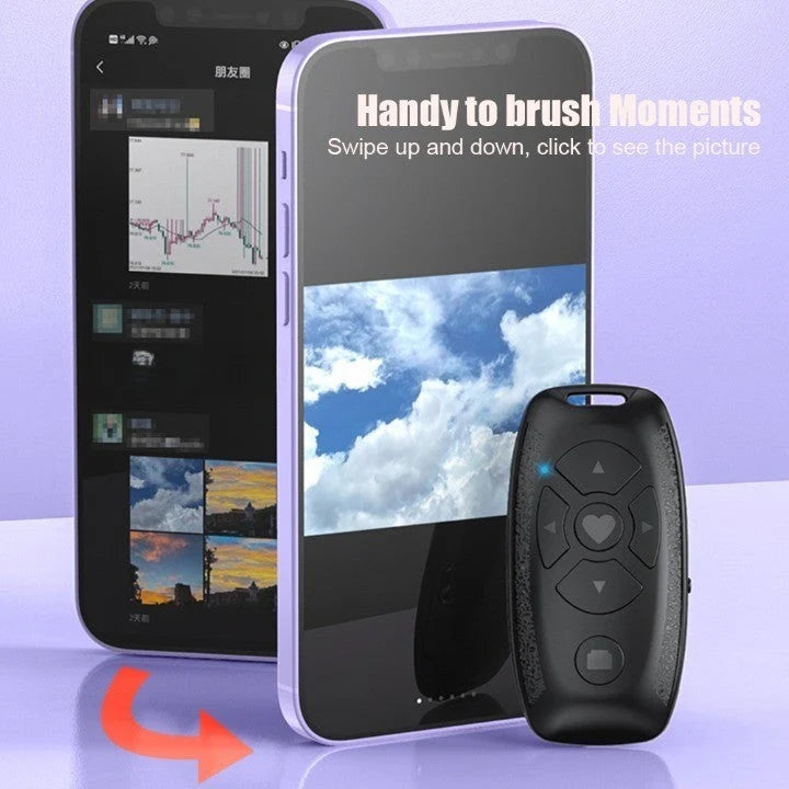 Phone Camera Remote Bluetooth Rechargeable Shutter