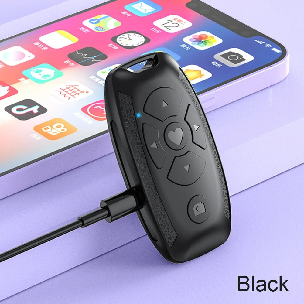 Phone Camera Remote Bluetooth Rechargeable Shutter