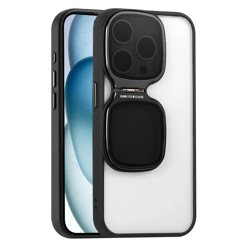 Phone Case Acrylic Retractable Stand Raised Camera Lens Protection