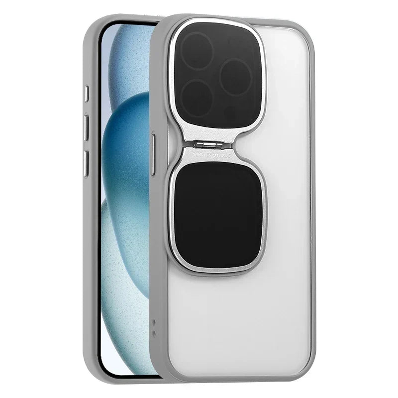 Phone Case Acrylic Retractable Stand Raised Camera Lens Protection