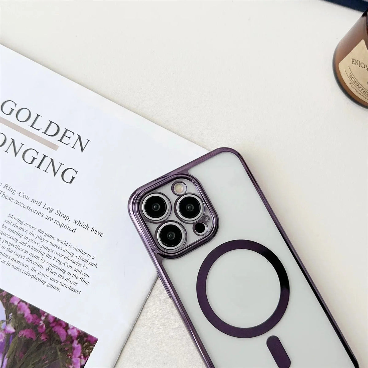 Phone Case Adjustable Crossbody Strap Scratch & Impact Protection