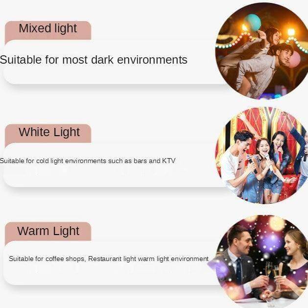 Phone Case Built-In Selfie Light Shockproof Bumper