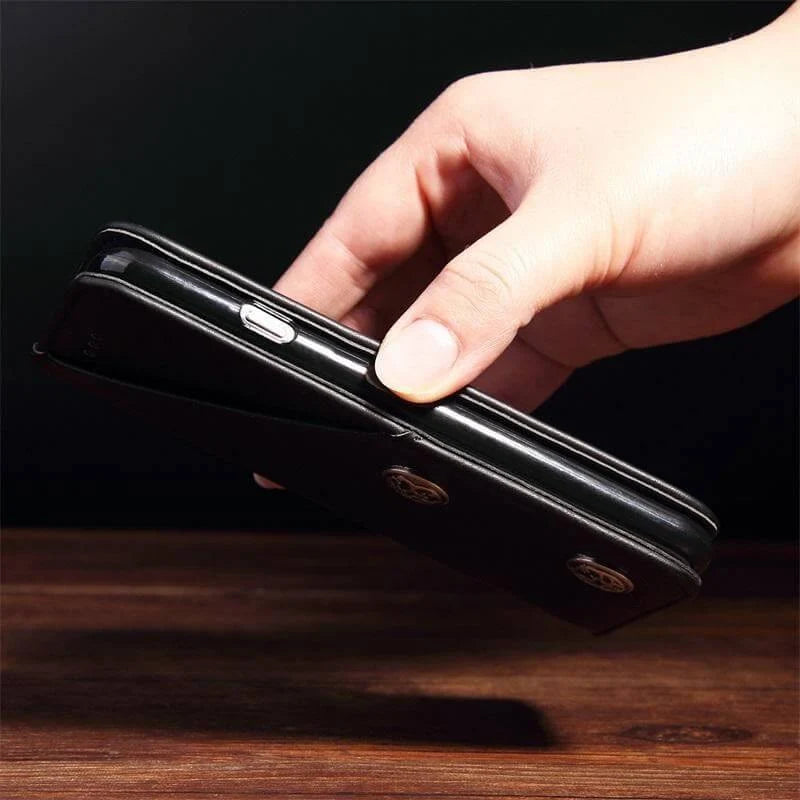 Phone Case Flip Cover Card Pocket Kickstand