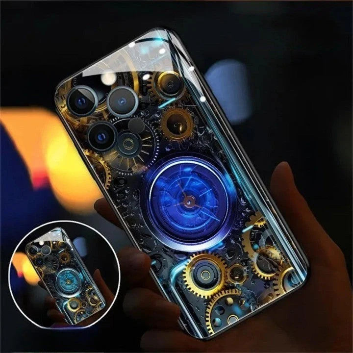Phone Case LED Light-Up Scratch-Resistant Water-Resistant