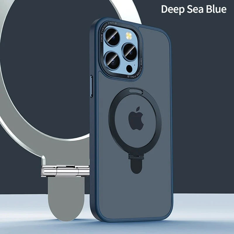 Phone Case Magnetic Ring Holder Full-Coverage Drop Protection