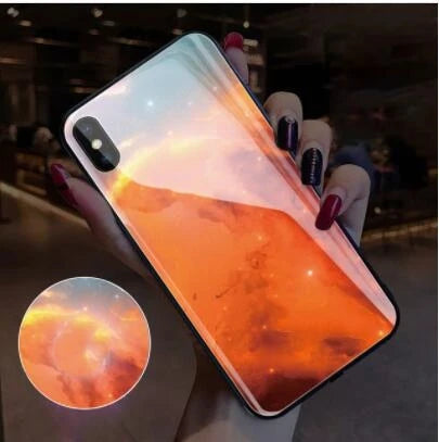 Phone Case Music-Activated LED Wireless Charging Compatible