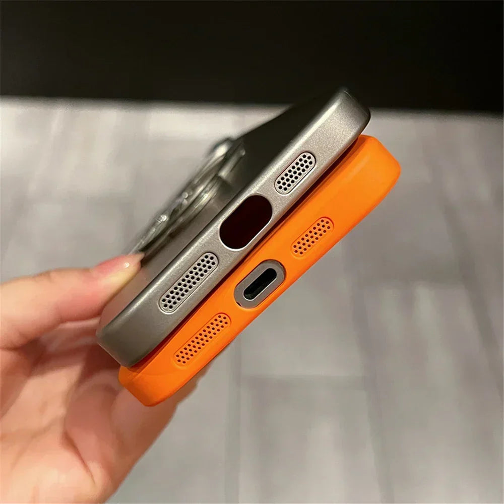 Phone Case Rotating Kickstand Camera Protection