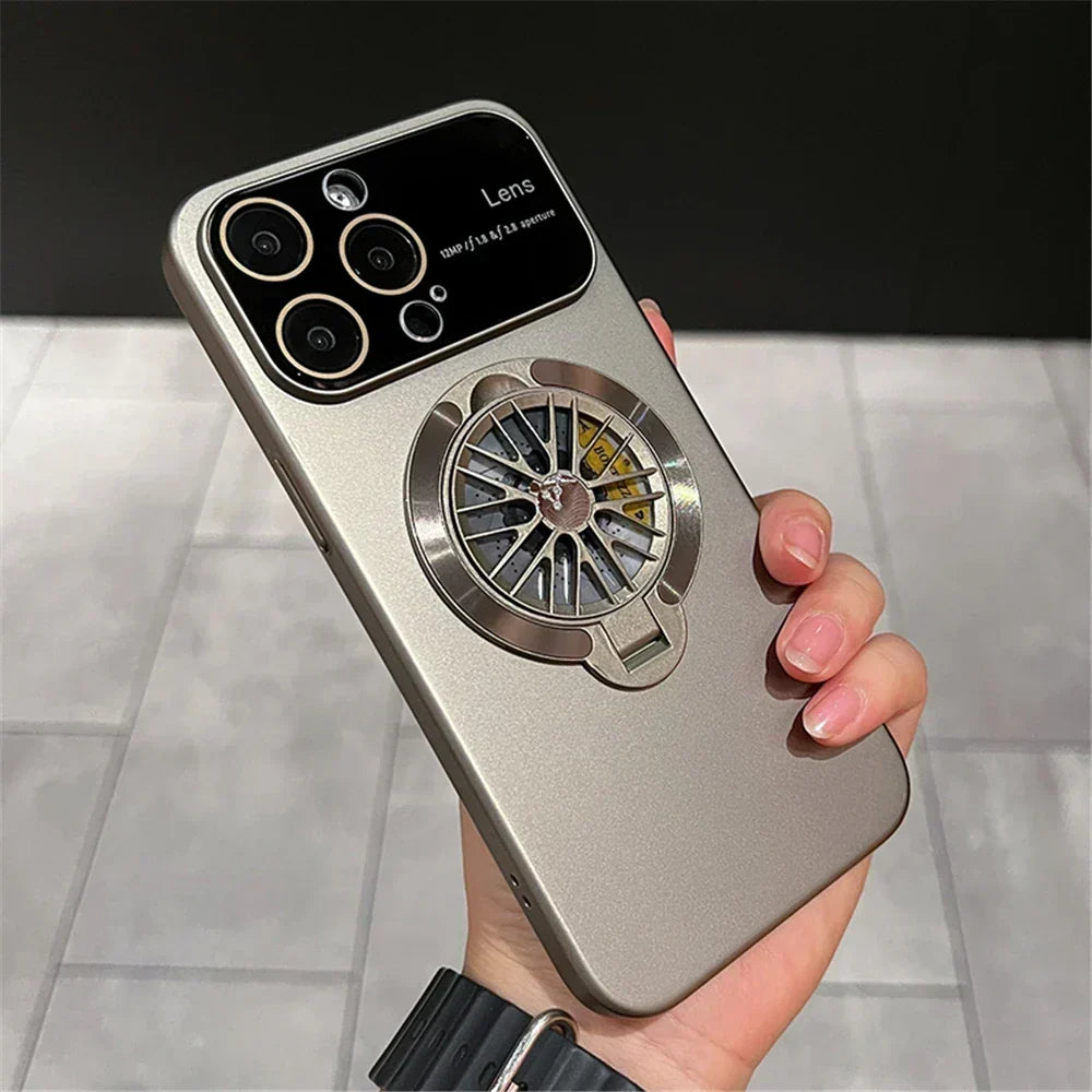 Phone Case Rotating Kickstand Camera Protection