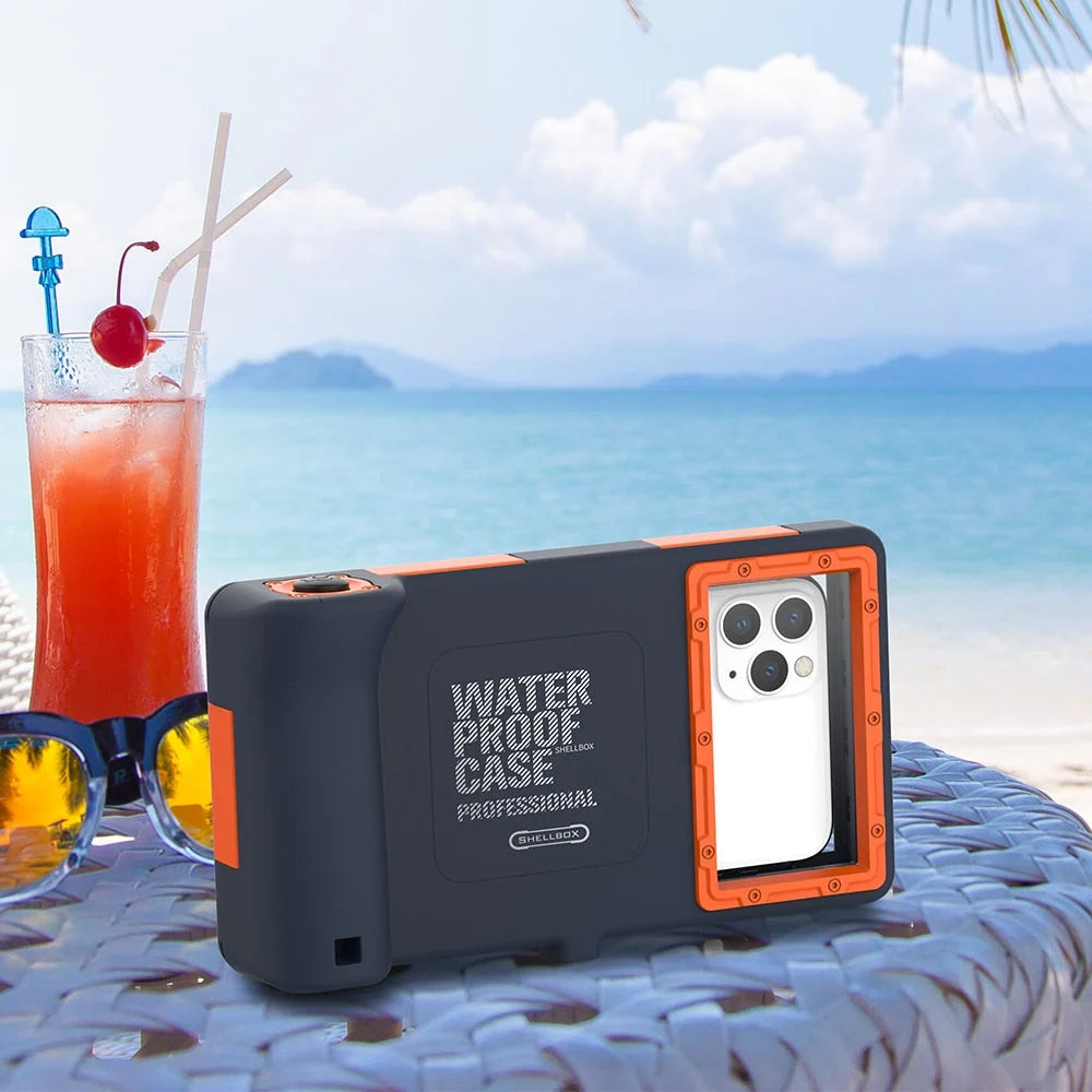 Phone Case Waterproof to 50 Ft Shock-Resistant