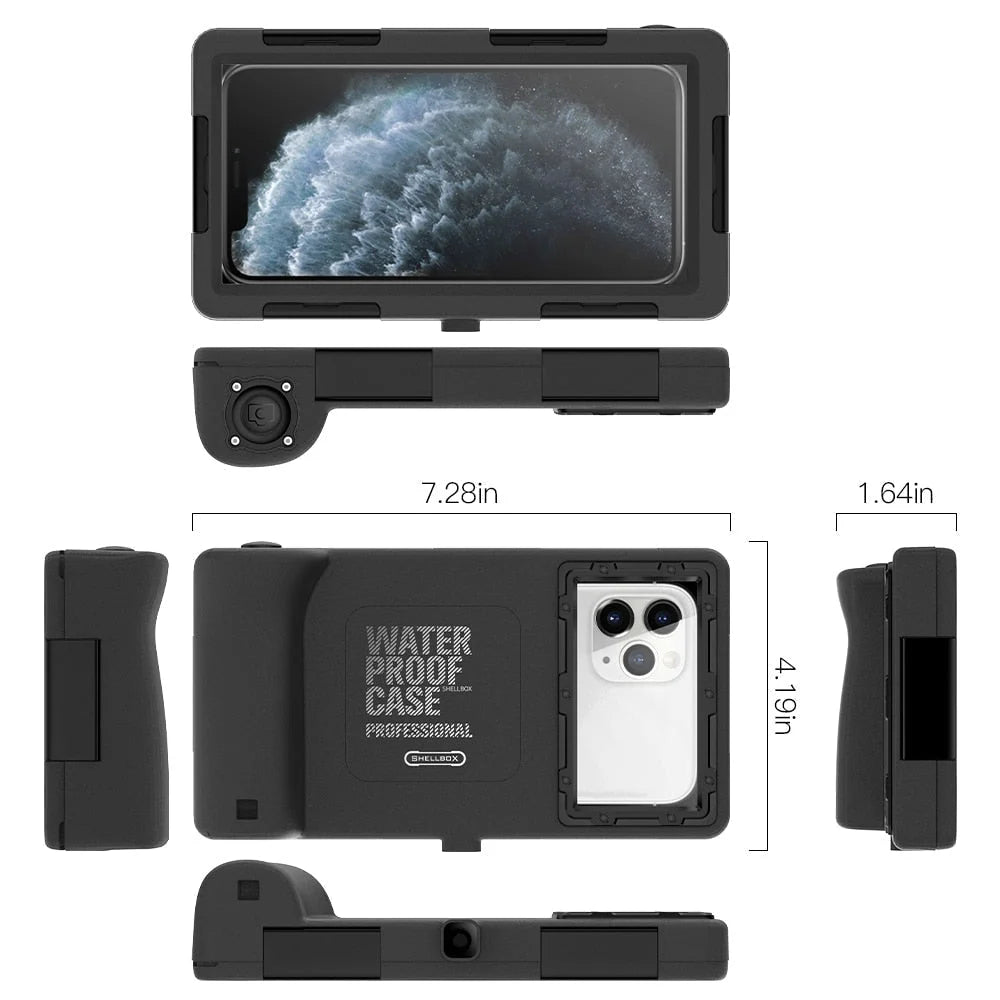 Phone Case Waterproof to 50 Ft Shock-Resistant