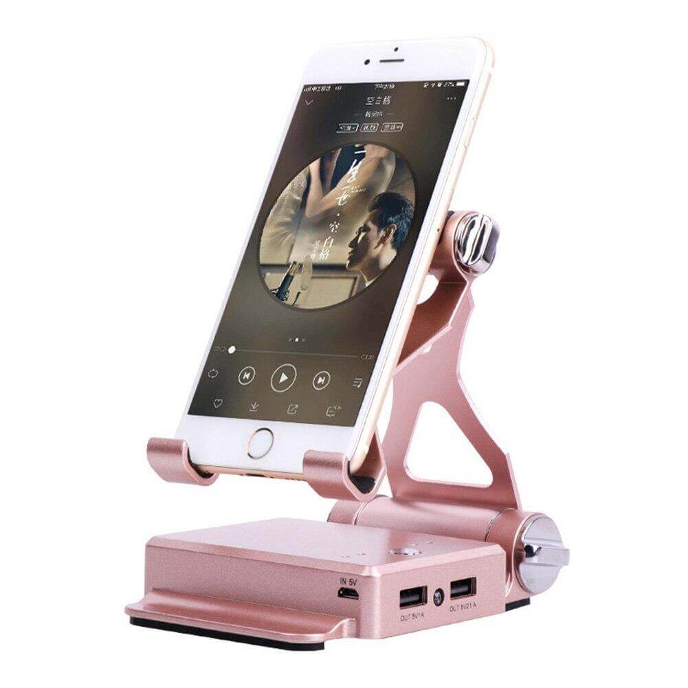 Phone Charging Stand 360-Degree Adjustable Bluetooth Speaker
