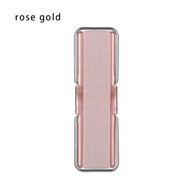 Phone Grip Holder Elastic Strap Foldable Kickstand
