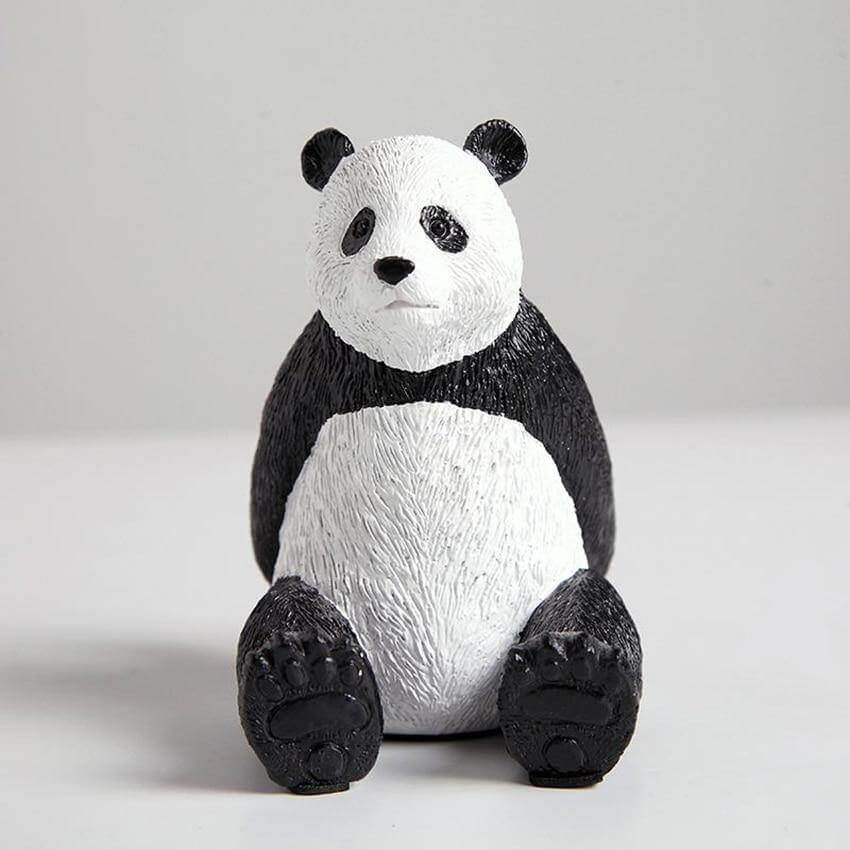 Phone Holder Resin Sitting Panda Design