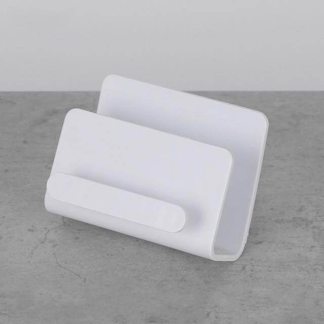 Phone Holder Wall-Mounted Drill-Free Adhesive Charging Access