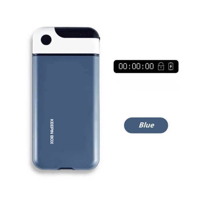 Phone Lock Box Timed Charging Port Screen Window
