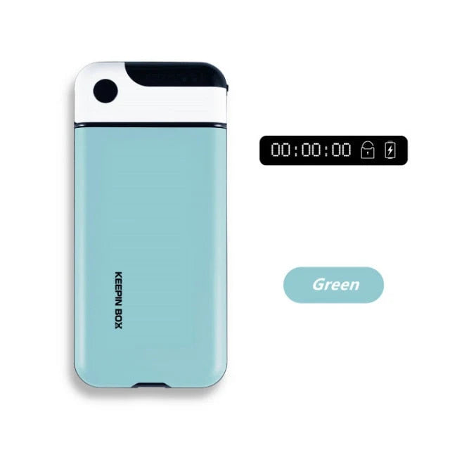 Phone Lock Box Timed Charging Port Screen Window