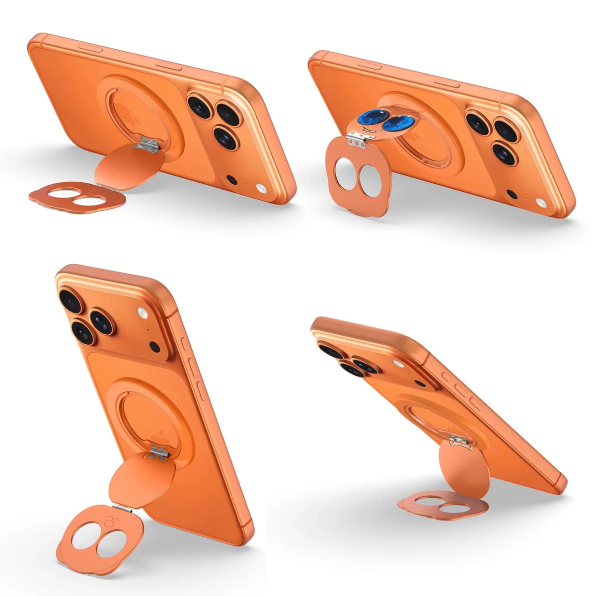 Phone Ring Stand Magnetic 360° Rotating Foldable Kickstand