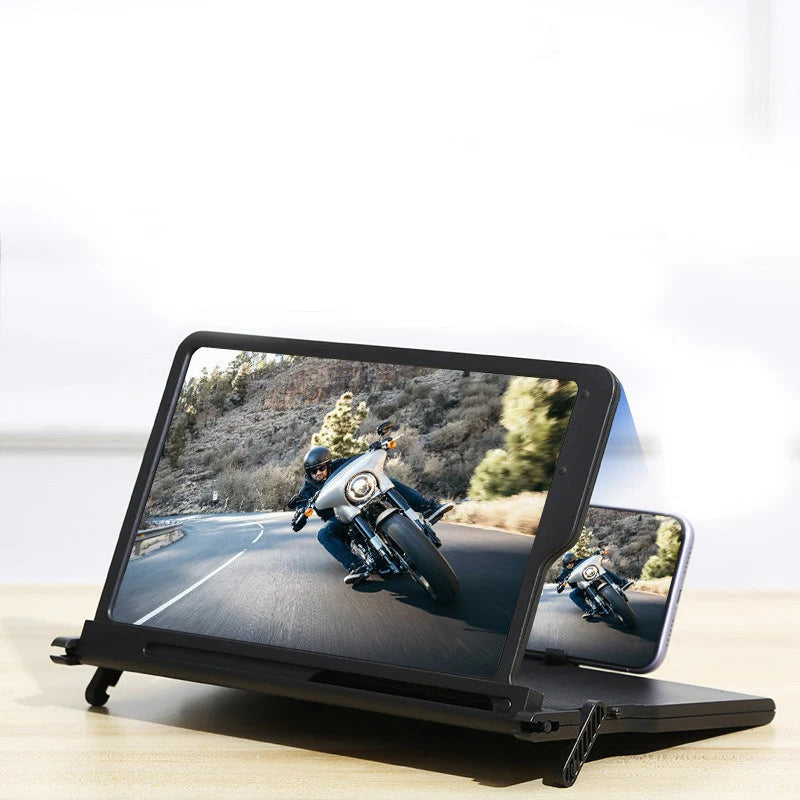 Phone Screen Magnifier 3–4× Portable Pull-Out Anti-Blue-Light Screen