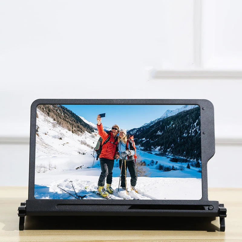 Phone Screen Magnifier 3–4× Portable Pull-Out Anti-Blue-Light Screen