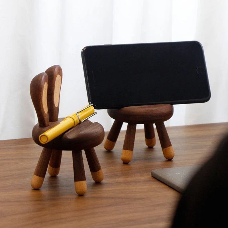 Phone Stand Wooden Universal Hands-Free